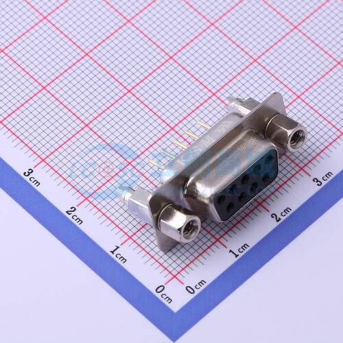 DP-9P 直插插件 D-Sub/VGA连接器 9P 母座2排可开票