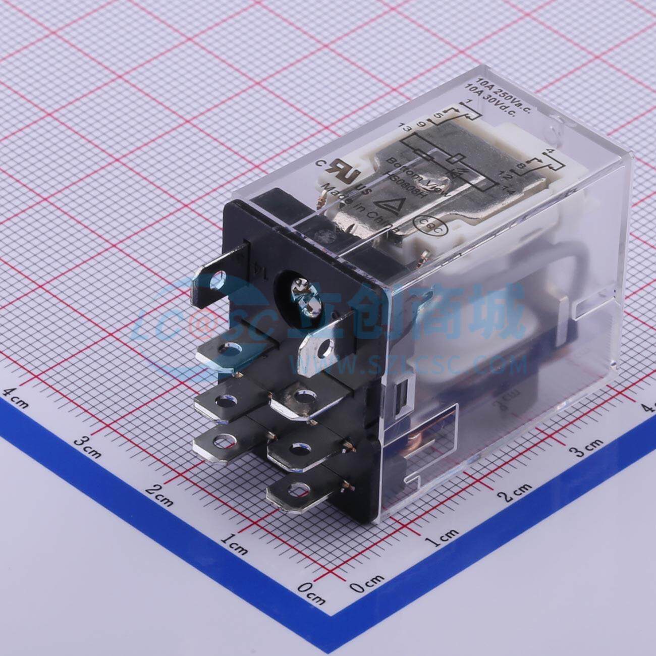 全新正品HF13F/A240-2Z1D 插件,21.5x28mm 功率继电器质量保证