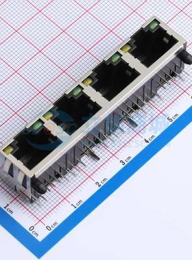 全新RC00966 插件 以太网连接器(RJ45 RJ11)原装正品可开票