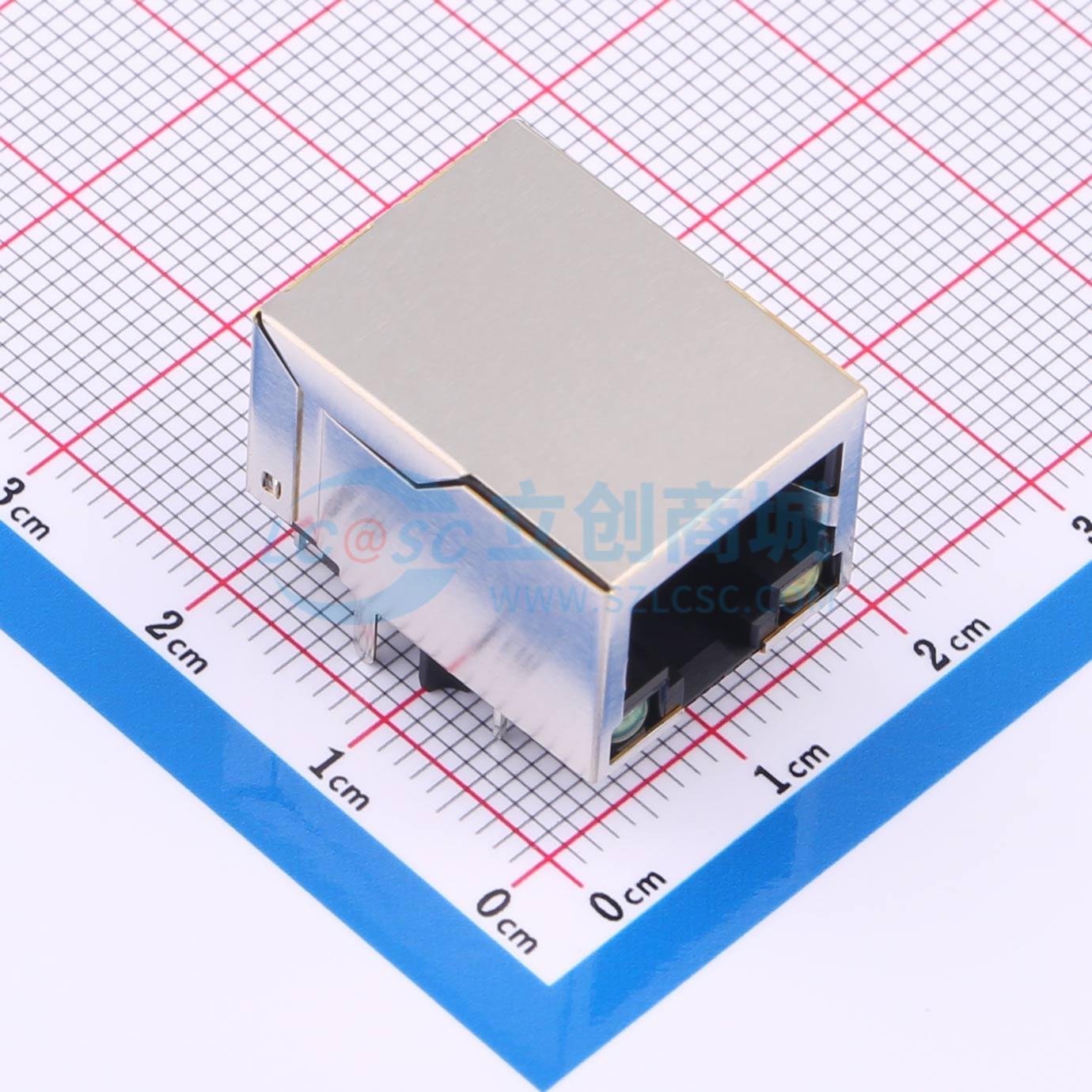全新DGUK111Q334AB2A2DP057 插件 以太网连接器(RJ45 RJ11)原装正