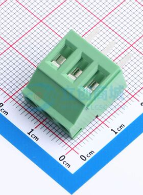 DB130V-5.08-3P-GN-S螺钉式接线端子5.08mm 1x3P直插绿色