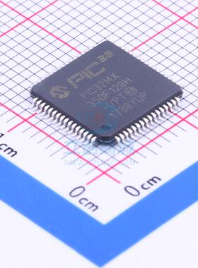 正品PIC32MX350F128H-I/PT 单片机(MCU/MPU/SOC) PIC 80MHz 闪存