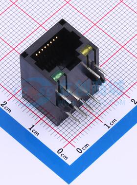 全新X01AB002KA2DDA 插件 以太网连接器(RJ45 RJ11)原装正品可开