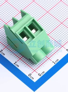 JL636S-63502G01螺钉式接线端子6.35mm 1x2P直插绿色