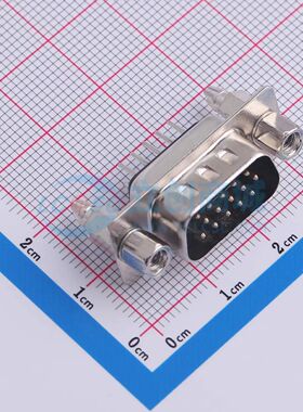6235-03M15S0SBA03 直插插件 D-Sub/VGA连接器 15P 公座可开票