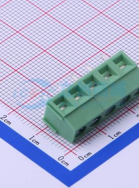 DB127V-5.0-5P-GN-S螺钉式接线端子5mm 1x5P直插绿色
