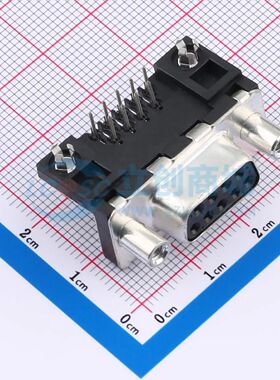 D09S13A4GV00LF 弯插 D-Sub/VGA连接器 9P 母座2排可开票