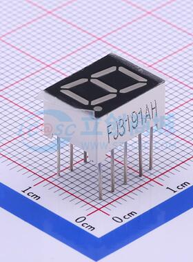1位0.39英寸红色数码管 共阴极LED数码管FJ3191AH可开票