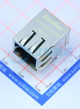 全新HY931147C 插件 以太网连接器(RJ45 RJ11)原装正品可开票