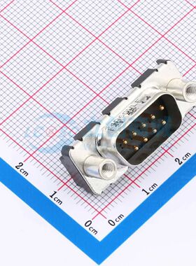 D09P24A6GV00LF 直插插件 D-Sub/VGA连接器 9P 公座2排可开票