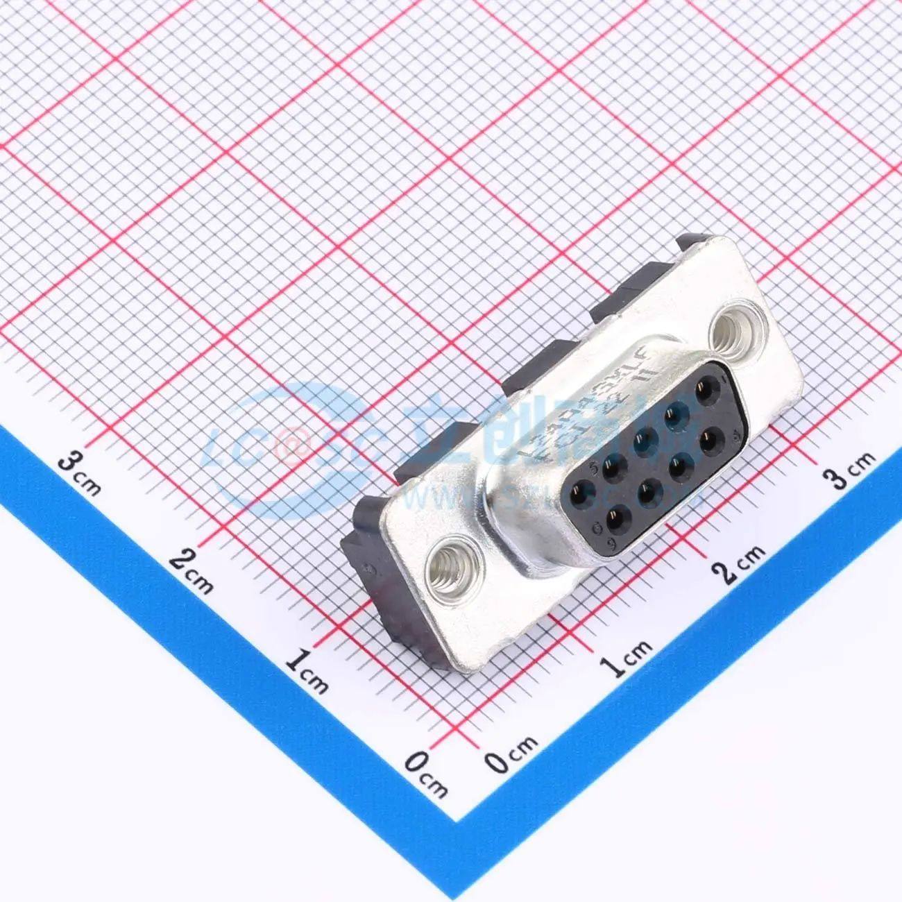 LD09S24A4GX00LF 直插插件 D-Sub/VGA连接器 9P 母座2排可开票