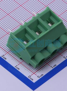 KF950-9.5-3P螺钉式接线端子9.5mm 1x3P直插绿色