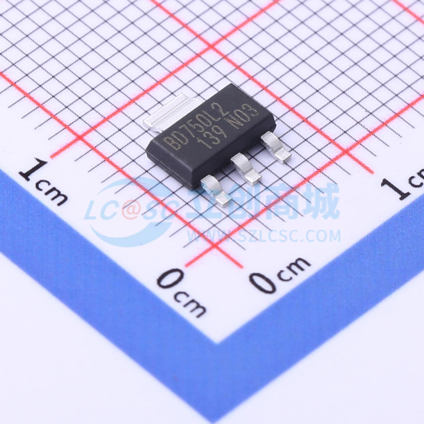 全新正品BD750L2FP3-CE2 SOT-223-4F 线性稳压器(LDO) 质量保证