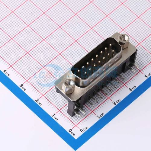 X0315WT7B2 弯插 D-Sub/VGA连接器 15P 公座可开票