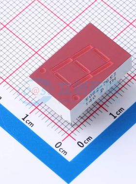 5082-7653 DIPLED红色 共阴极1位7段0.43英寸可开票