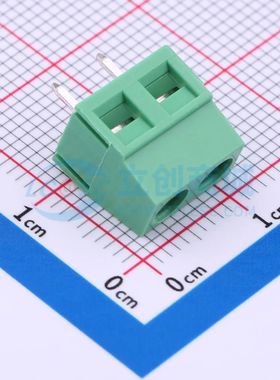 MX127-5.0-02P-GN01-Cu-Y-A螺钉式接线端子5mm 1x2P直插绿色