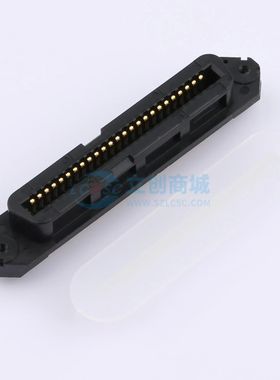 553443-4 直插插件 D-Sub/VGA连接器 50P 母座2排可开票