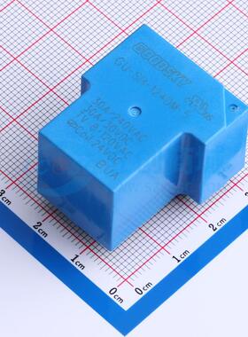 全新正品GU-SH-124DM-5(4PIN) 插件,27.5x32.1mm 功率继电器配套