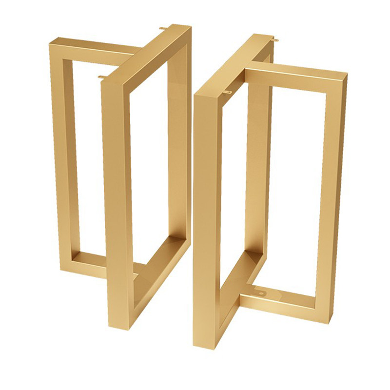 脚支架大板桌吧台书桌铁艺桌腿架脚定制餐桌腿茶桌书桌办公会议i.