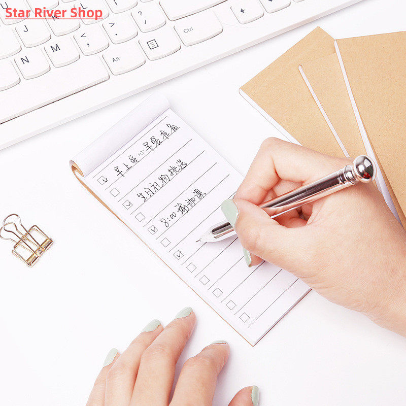 포켓 크래프트 종이 메모 패드 메모장 문구 스크랩북