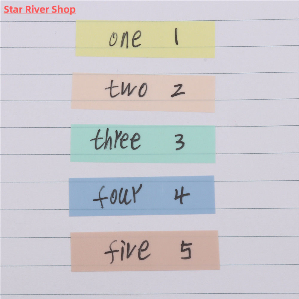 NEW COLOR 100 SHEETS SELF ADHESIVE MEMO PAD STICKY NOTES BOO