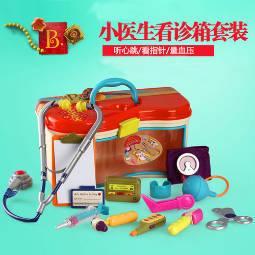美国仿真听诊器打针医生玩具