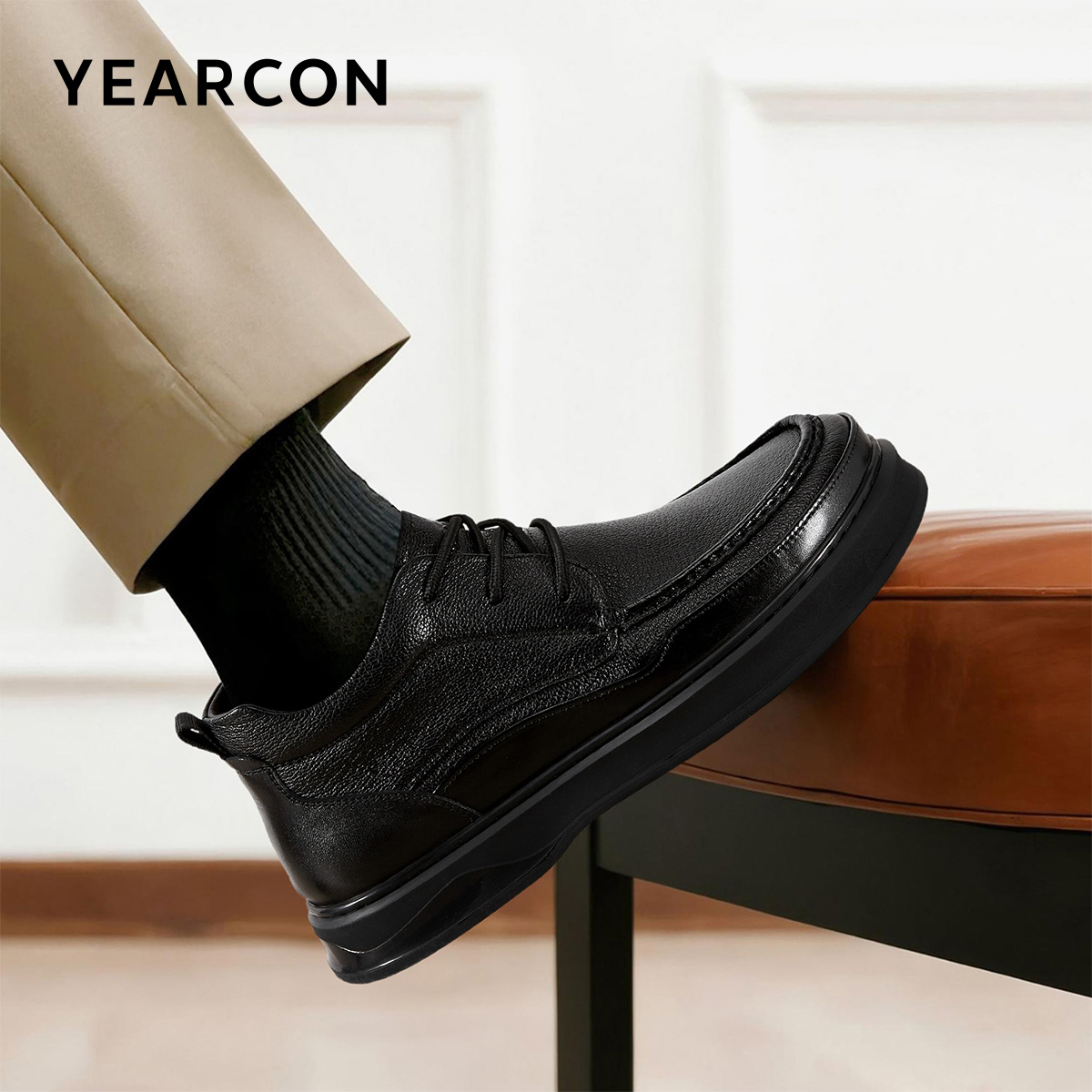 意尔康冬款加绒保暖休闲高帮靴