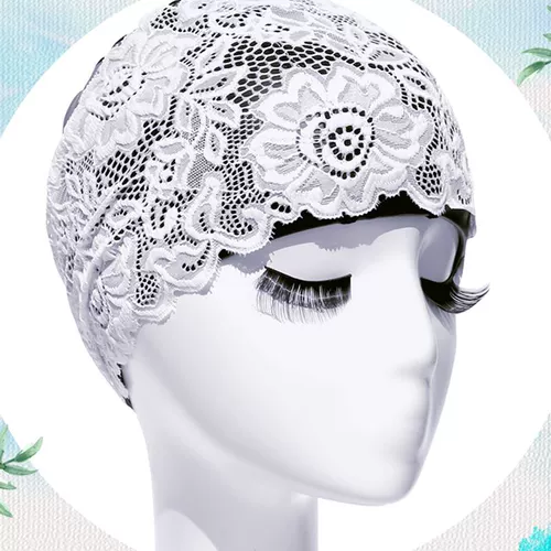 Водонепроницаемая модная полиуретановая плавательная шапочка для плавания, большой размер