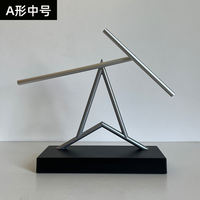 钢铁侠永动机摆件混沌摆牛顿旋转不停创意轻奢高档客厅电视柜装饰 thumbnail 2