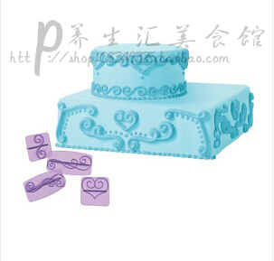 现货美国wilton花纹印模烘焙工具