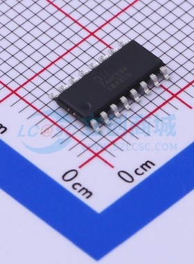 移位寄存器 74HC594S16-13 SO-16 DIODES(美台) 电子元件原装正品