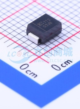 通用二极管 S3JB-13-F SMB(DO-214AA) DIODES(美台) 电子元件配单