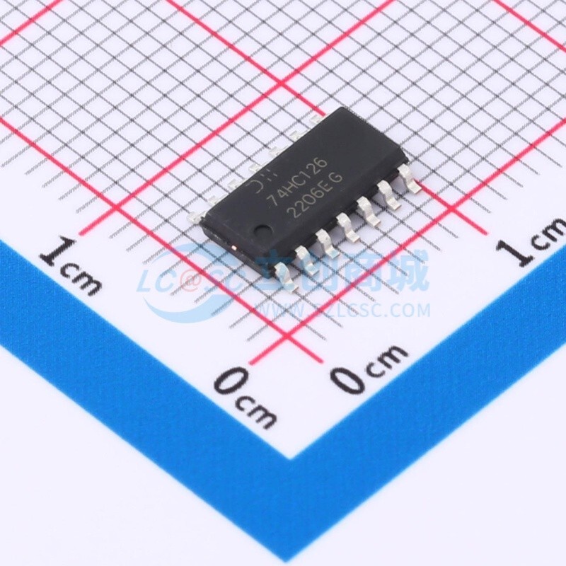 缓冲器/驱动器/收发器 74HC126S14-13 SOP-14 DIODES(美台)