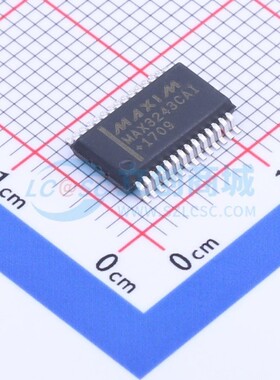 RS232芯片 MAX3243CAI+T SSOP-28 MAXIM(美信) 电子元件原装正品