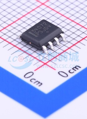 FET输入运放 MC34072VDR2G SOP-8 onsemi(安森美) 电子元器件配单