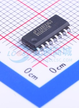 RS-485/RS-422芯片 DS26C31TMX/NOPB SOP-16 TI德州 电子元件配单