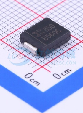 肖特基二极管 B560C-13-F DO-214AB DIODES(美台) 电子元器件配单