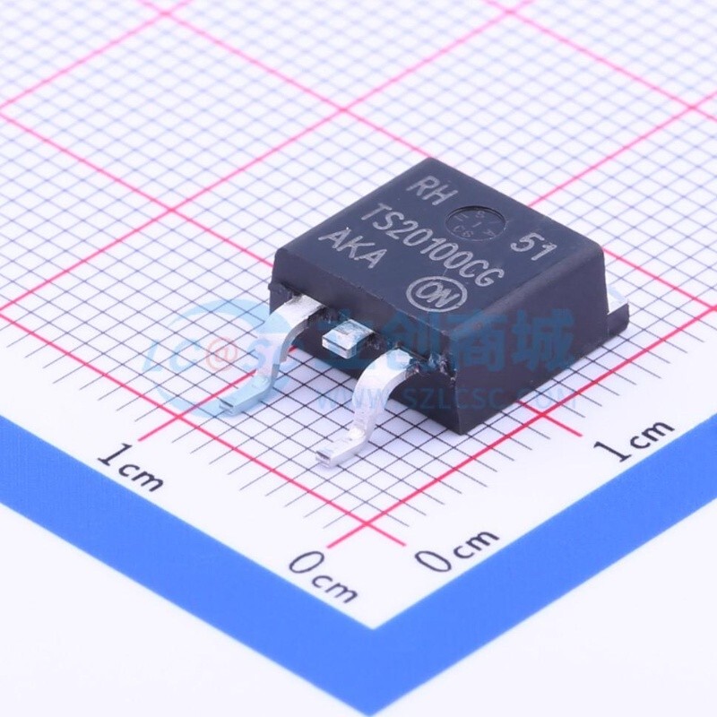 肖特基二极管 NTSB20100CTG TO-263 onsemi(安森美) 电子元件配单