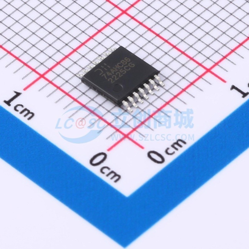 逻辑门 74AHC86T14-13 TSSOP-14 DIODES(美台) 电子元器件配单