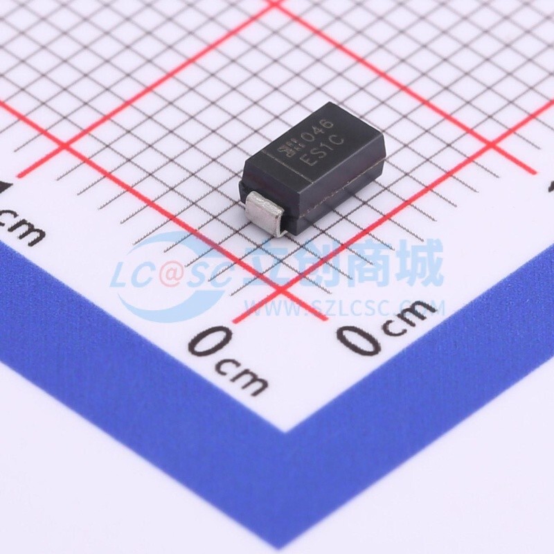 快恢复/超快恢复二极管 ES1C-13-F SMA(DO-214AC) DIODES(美台)