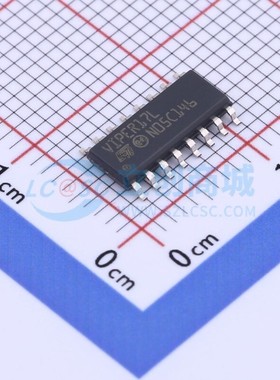 AC-DC控制器和稳压器 VIPER17LDTR SOP-16 ST(意法半导体) 原装