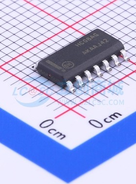 逻辑门 MC74HC08ADG SOP-14 onsemi(安森美) 电子元器件配单