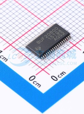 运算放大器 BUF20800AIDCPR HTSSOP-38 TI/德州 电子元器件配单