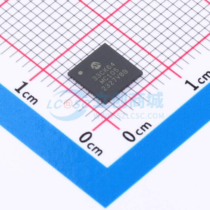 数字信号处理器(DSP/DSC) DSPIC33CK64MC105-I/M4 UQFN-48 MICROC