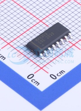 信号开关/多路复用器 MAX309ESE+T SO-16 MAXIM(美信) 电子元器件