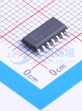 逻辑门 MC74HC03ADR2G SOP-14 onsemi(安森美) 电子元器件配单