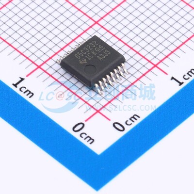 RS232芯片 SN65C3232DBR SSOP-16 TI/德州 电子元件配单原装正品