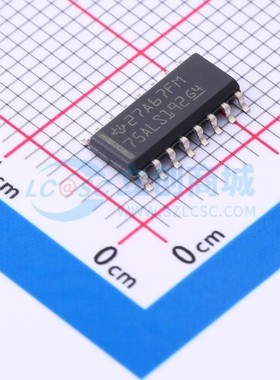 RS-485/RS-422芯片 SN75ALS192DR SOIC-16 TI/德州 电子元件配单