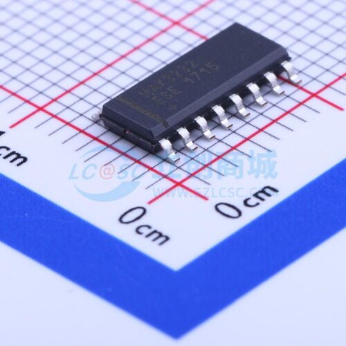 RS232芯片 MAX3232ESE+T SOIC-16 MAXIM(美信) 电子元器件配单