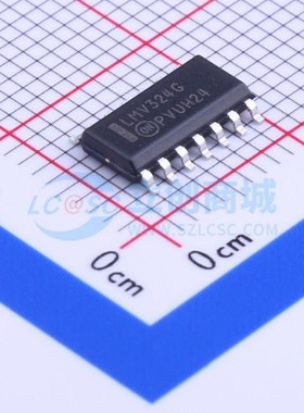 运算放大器 LMV324DR2G SOP-14 onsemi(安森美) 电子元件原装正品
